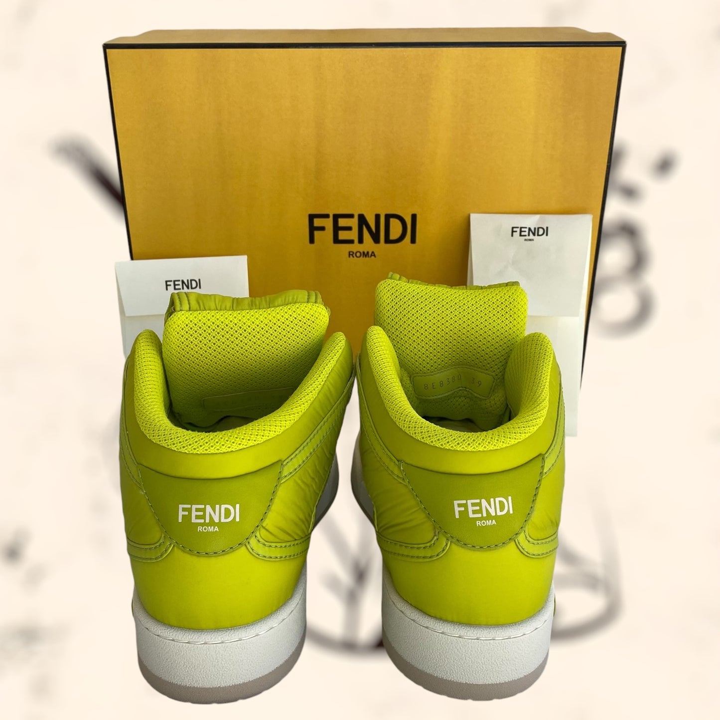 Zapatillas Fendi Nylon Math High “Nuevas”