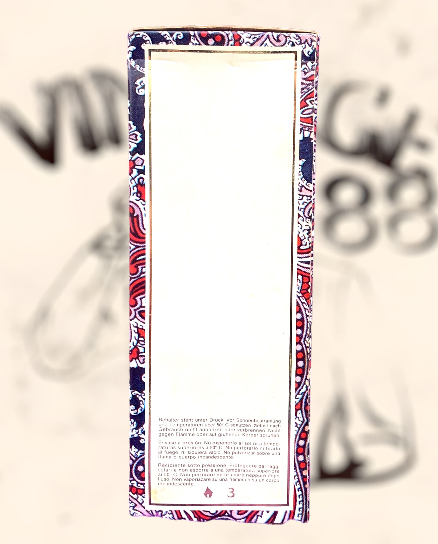 Perfume Givenchy III Paris 100ml antiguo