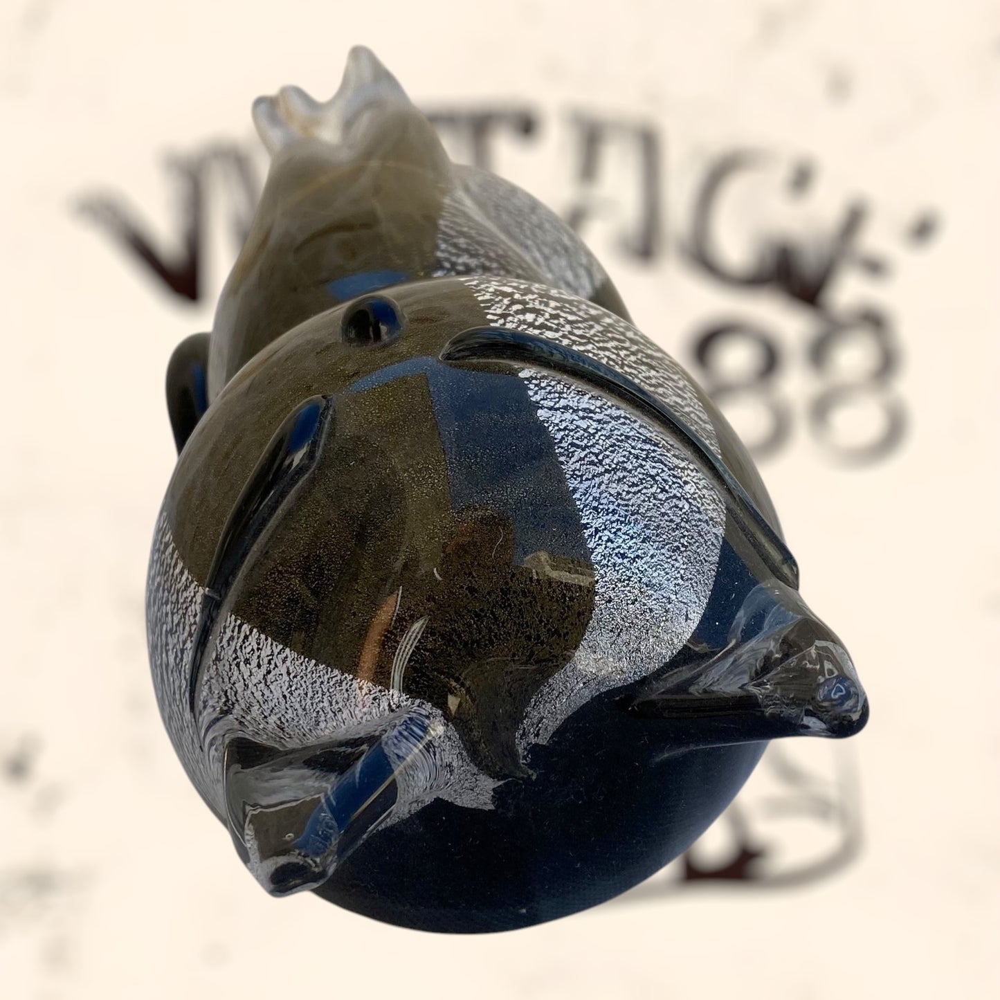 Gato de cristal de Murano de Vincenzo & Carlo Nason