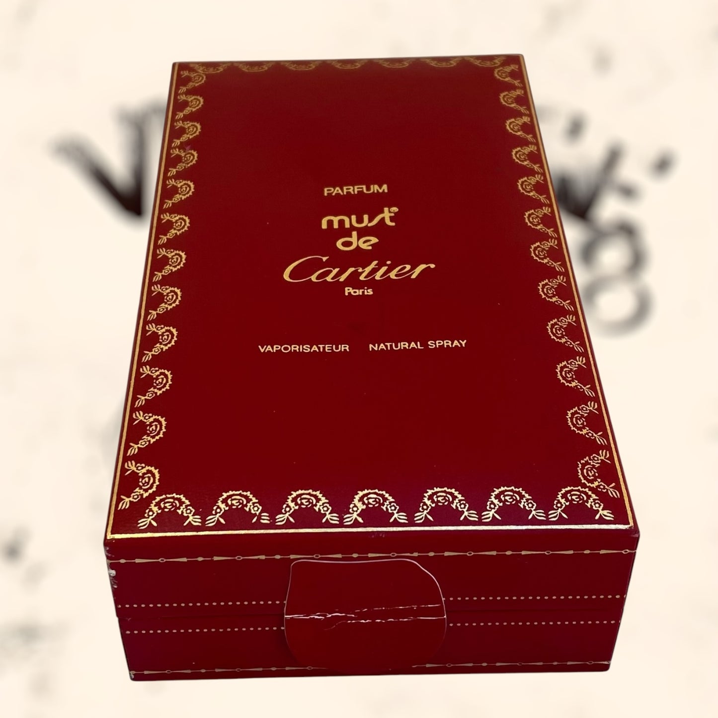 Perfume Must de Cartier 50ml vintage