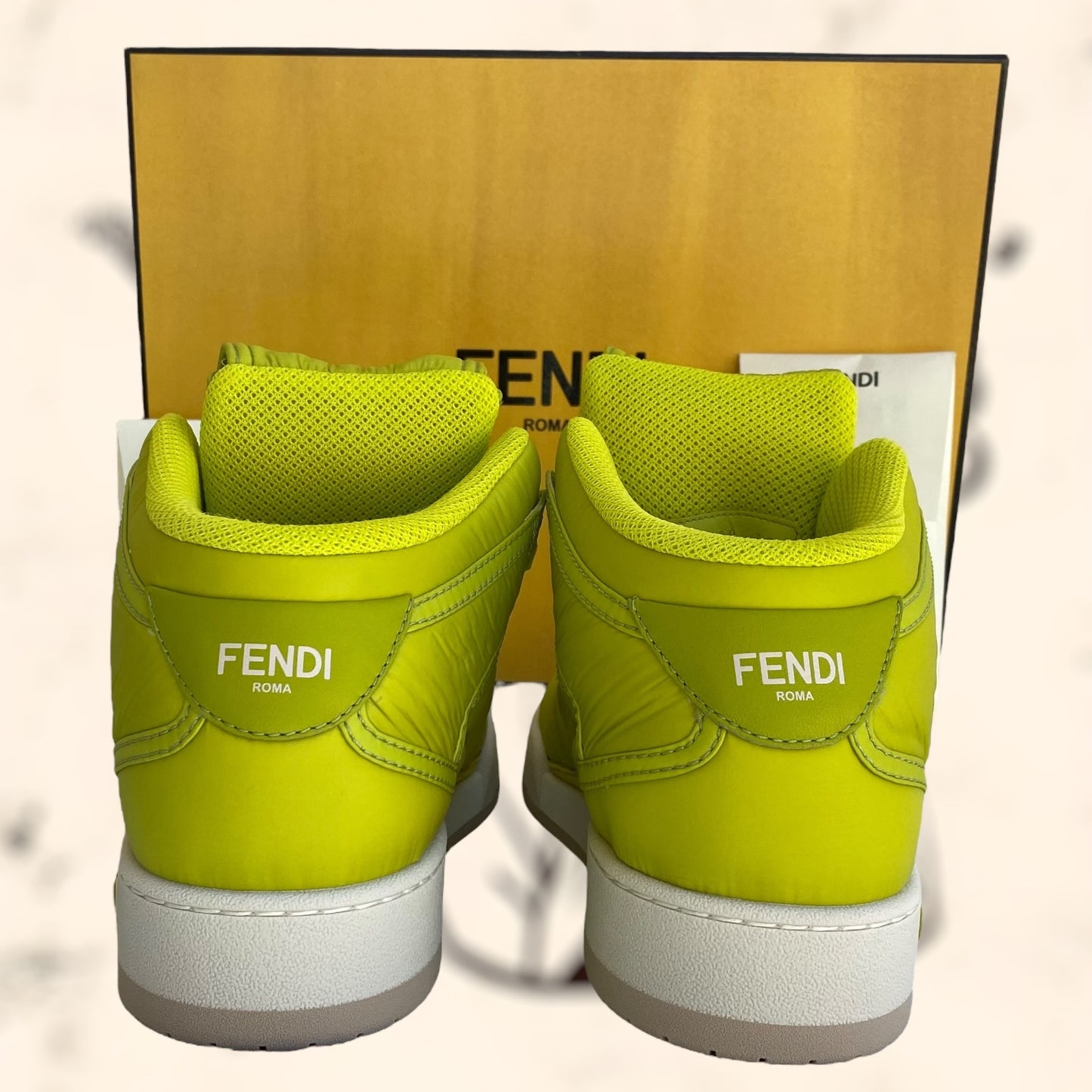 Zapatillas Fendi Nylon Math High “Nuevas”