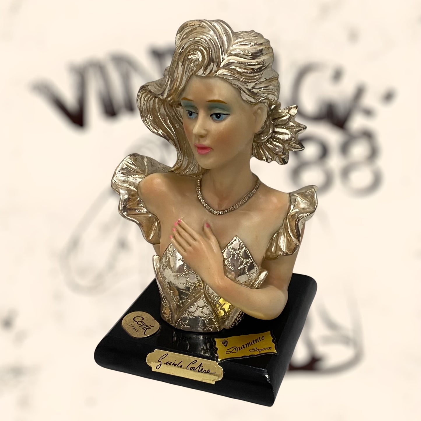 Figura Cevik de Guido Cortese Italiana vintage