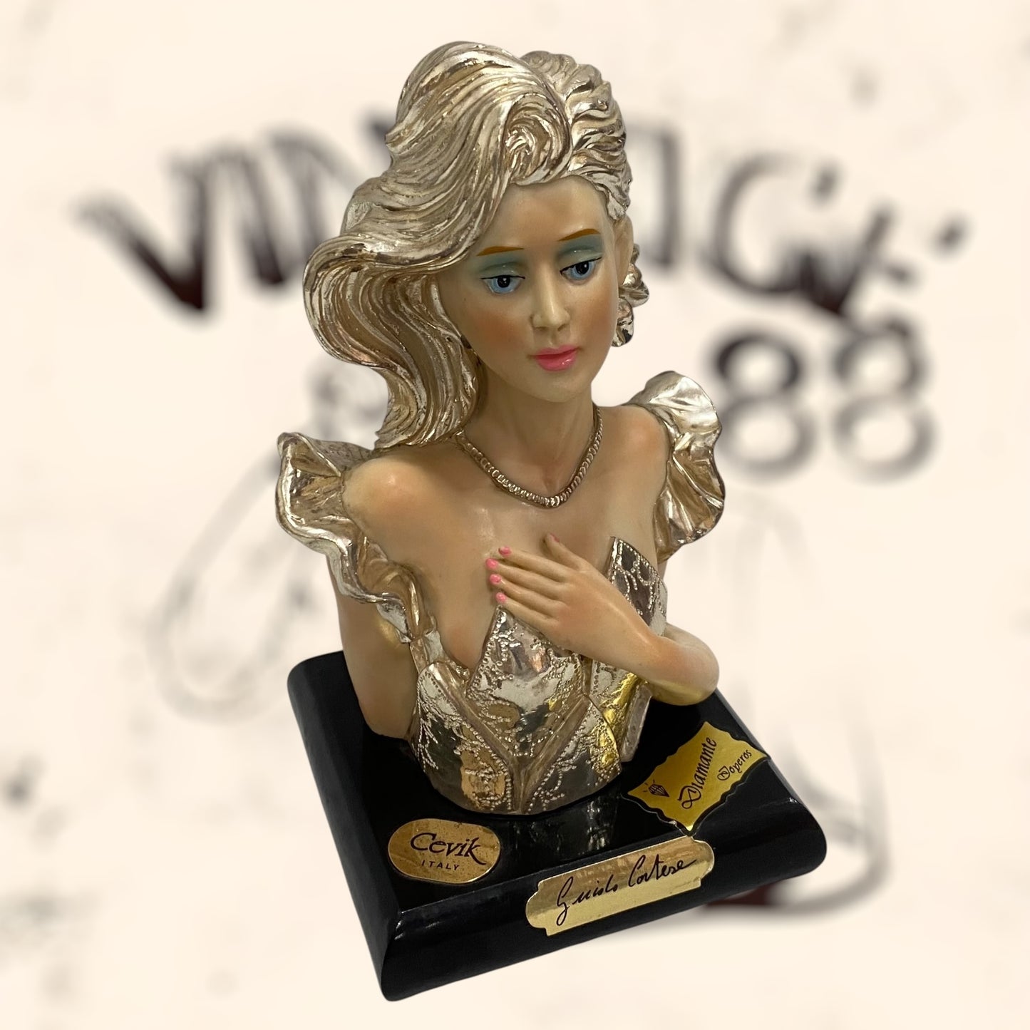 Figura Cevik de Guido Cortese Italiana vintage