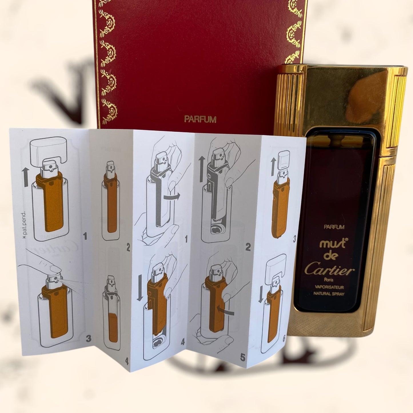 Perfume Must de Cartier 50ml vintage