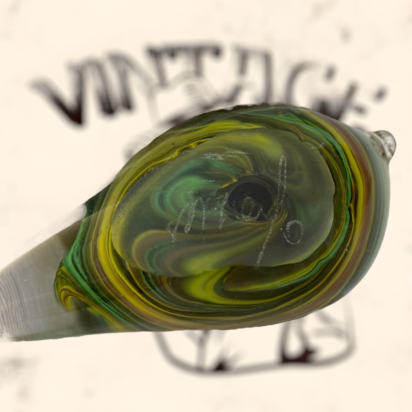 Pez de cristal Murano firmado