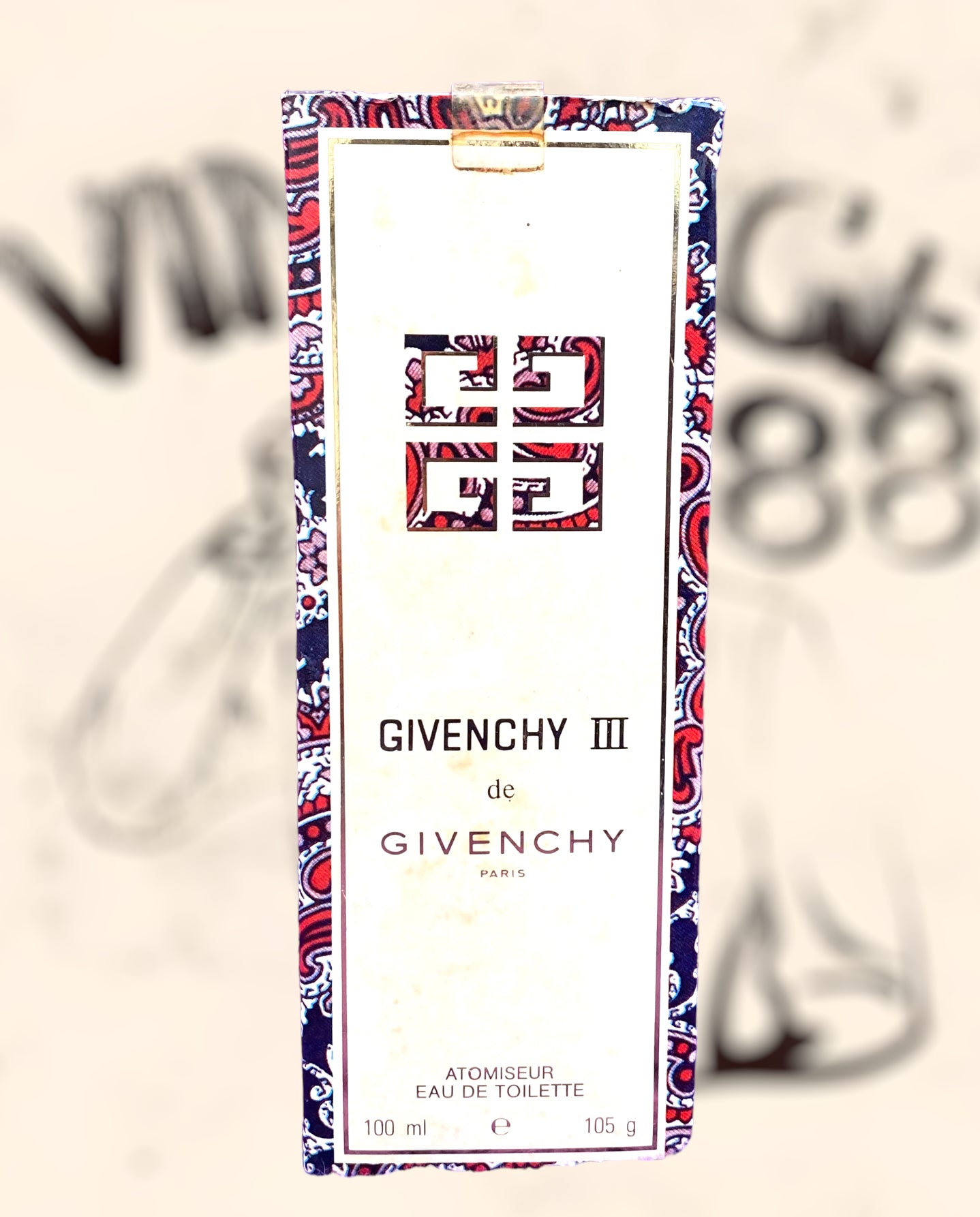 Perfume Givenchy III Paris 100ml antiguo