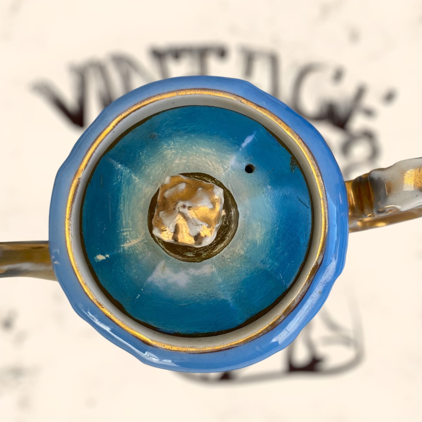 Juego de Té de porcelana Limoges (Albert Pillivuyt) S. XIX