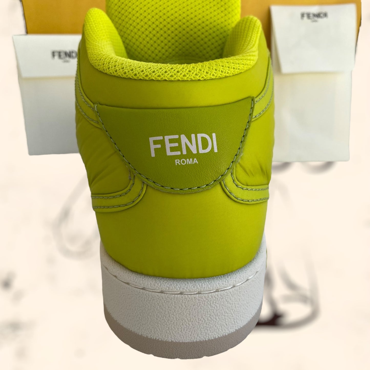 Zapatillas Fendi Nylon Math High “Nuevas”