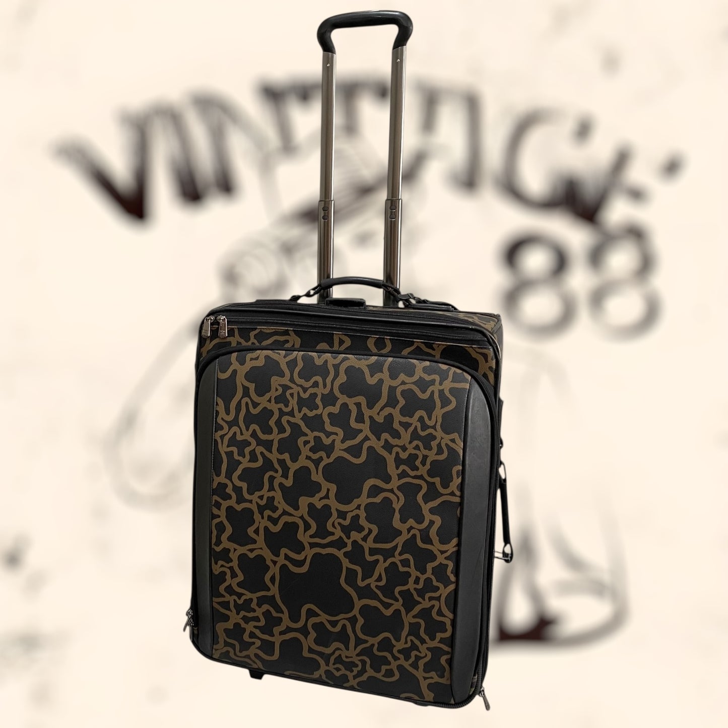 Maleta Tous Kaos de piel vintage