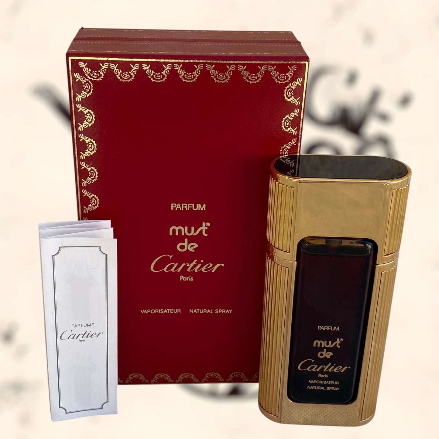 Perfume Must de Cartier 50ml vintage