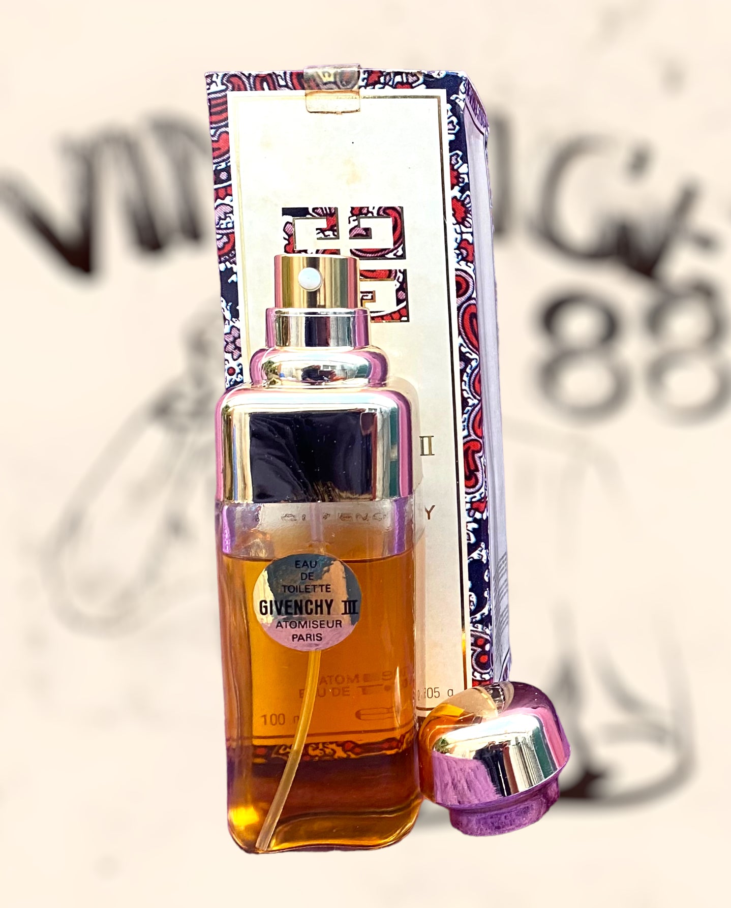 Perfume Givenchy III Paris 100ml antiguo