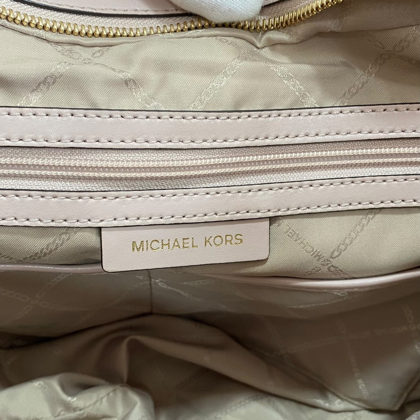 Bolso Michael Kors rosa de piel vintage