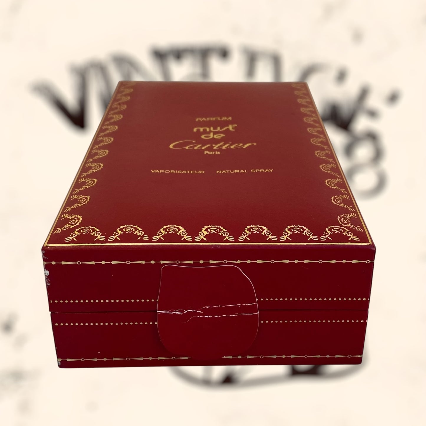 Perfume Must de Cartier 50ml vintage
