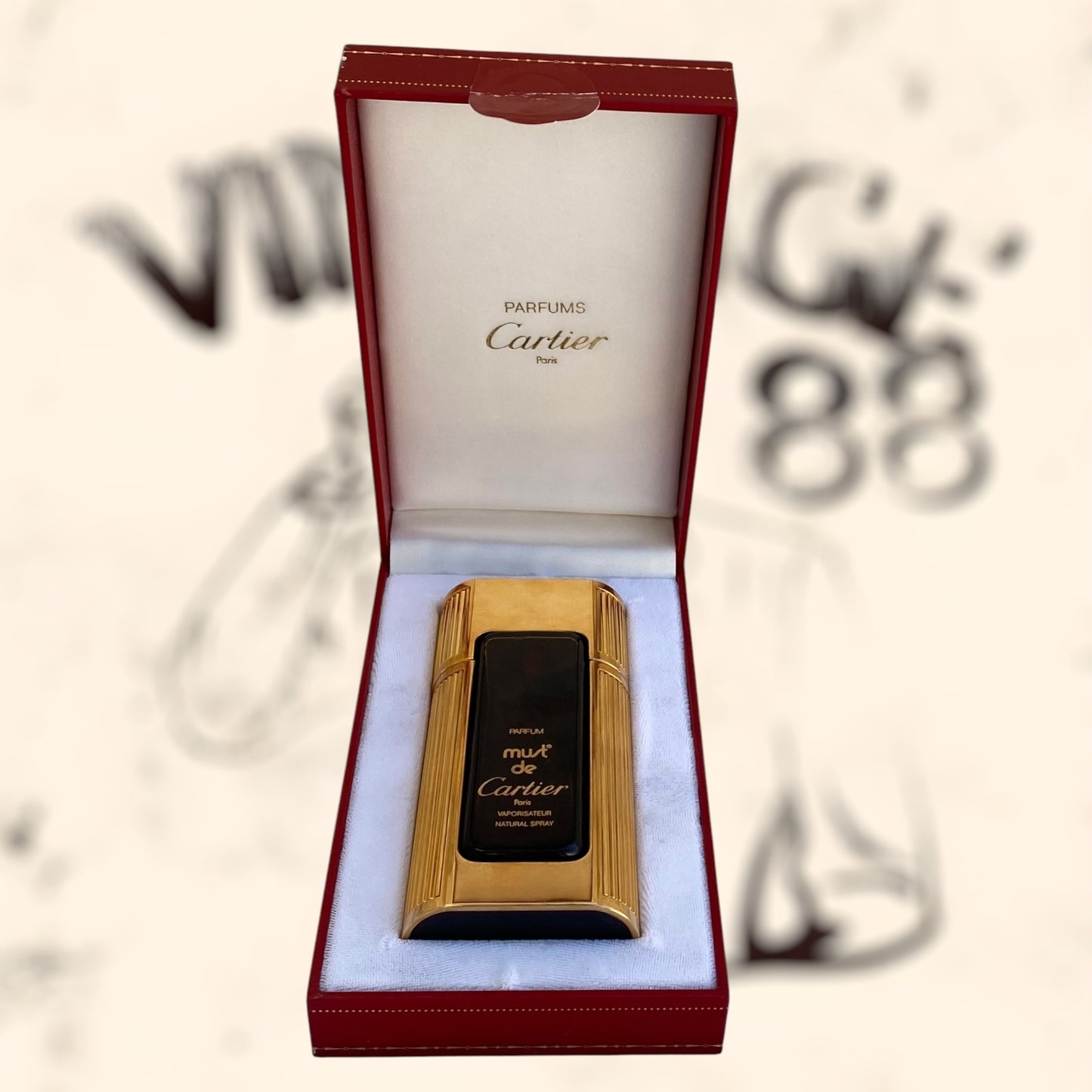 Perfume Must de Cartier 50ml vintage