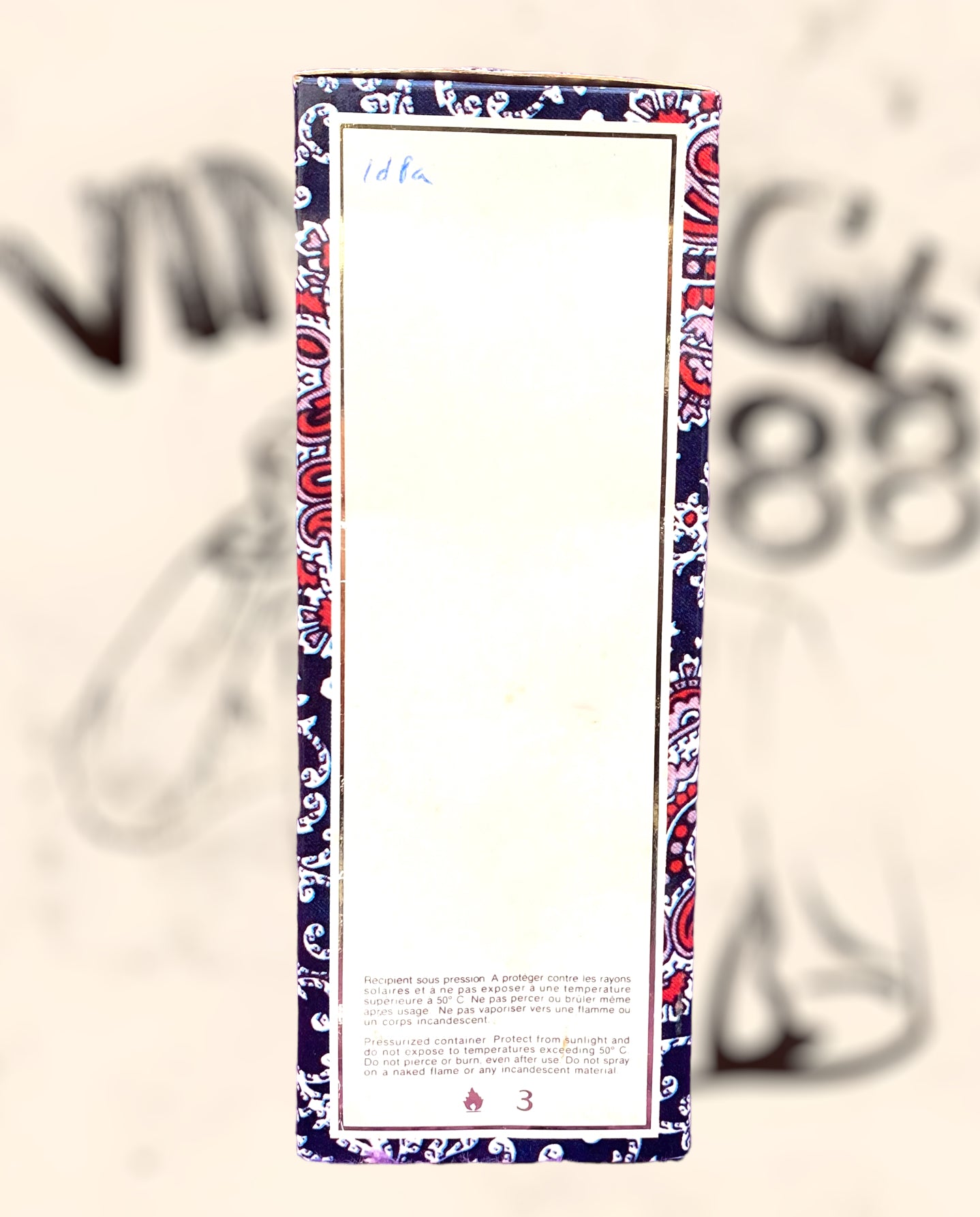 Perfume Givenchy III Paris 100ml antiguo