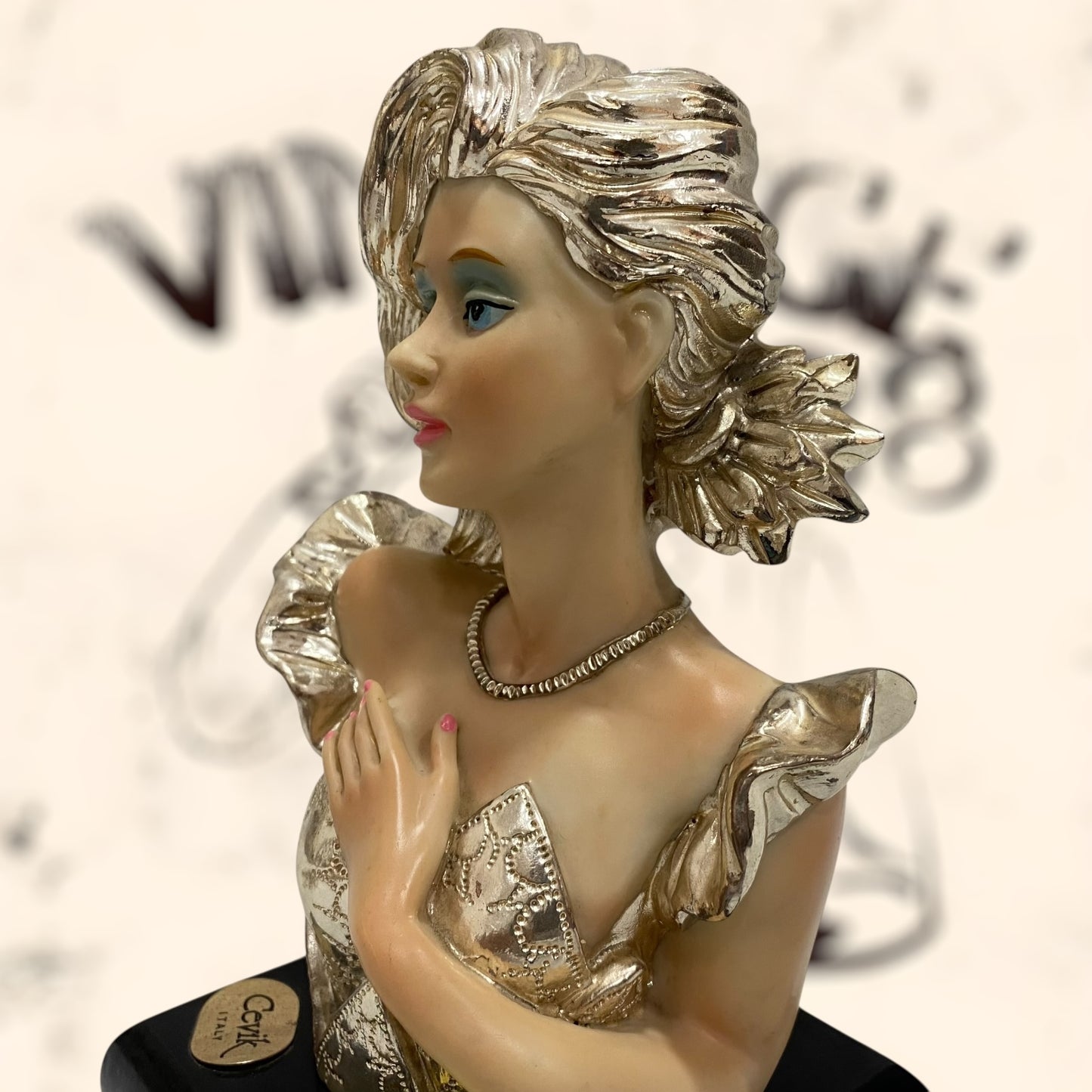 Figura Cevik de Guido Cortese Italiana vintage