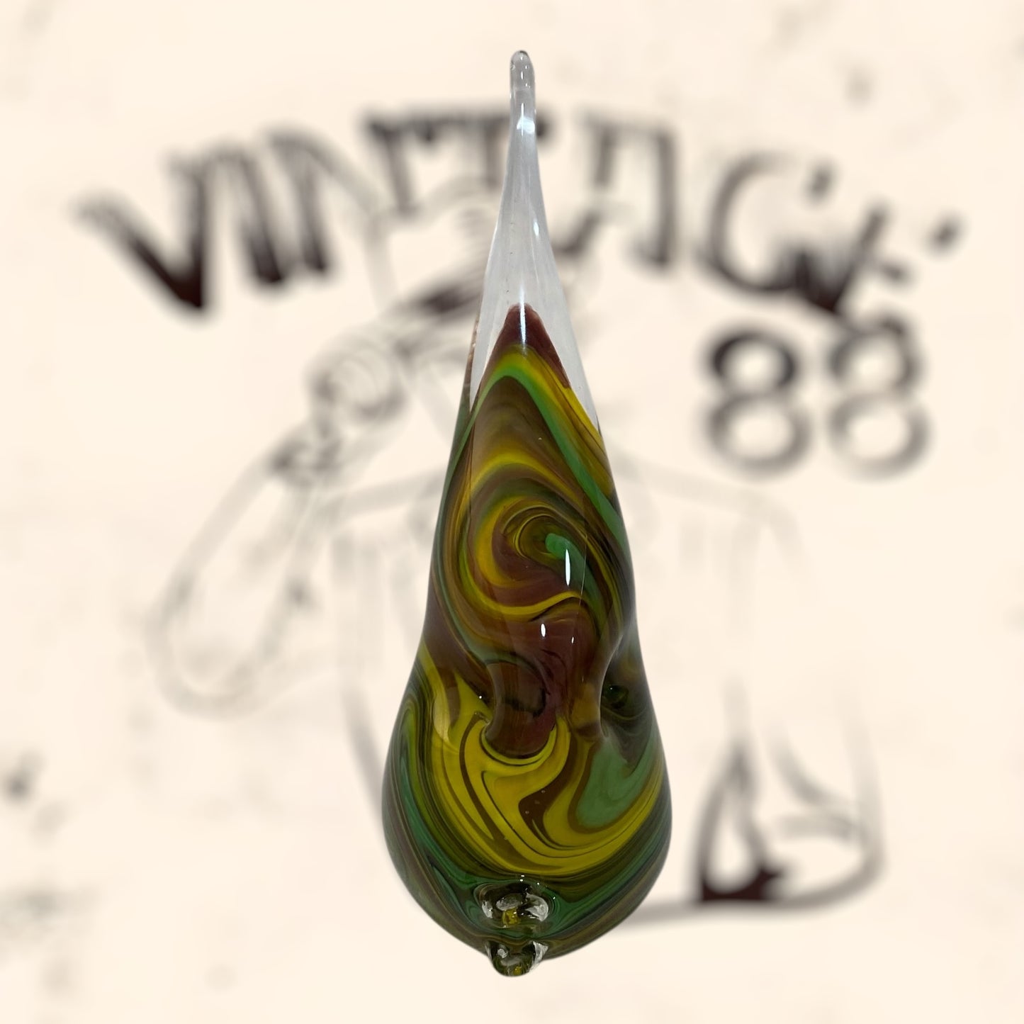 Pez de cristal Murano firmado