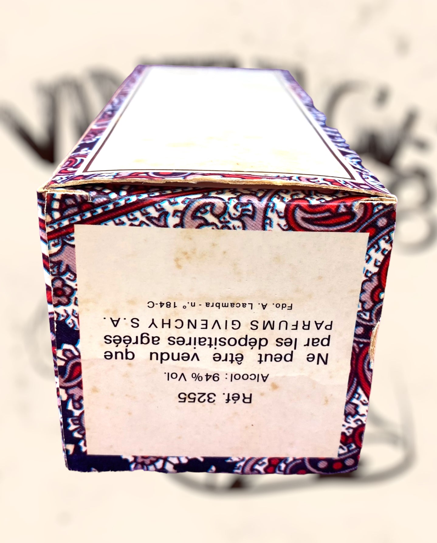 Perfume Givenchy III Paris 100ml antiguo