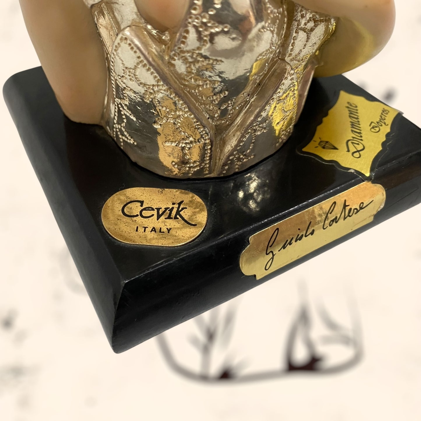 Figura Cevik de Guido Cortese Italiana vintage