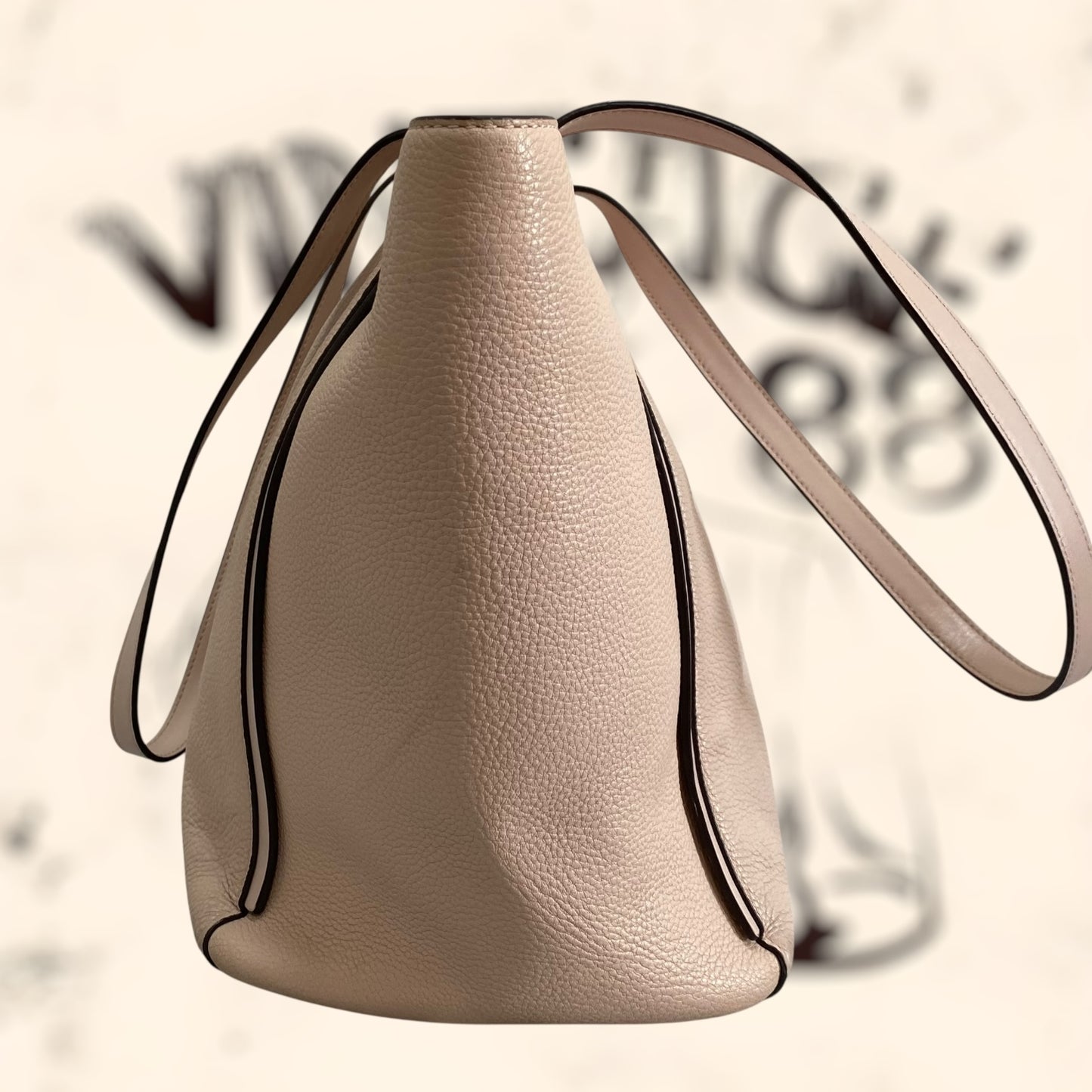 Bolso Michael Kors rosa de piel vintage