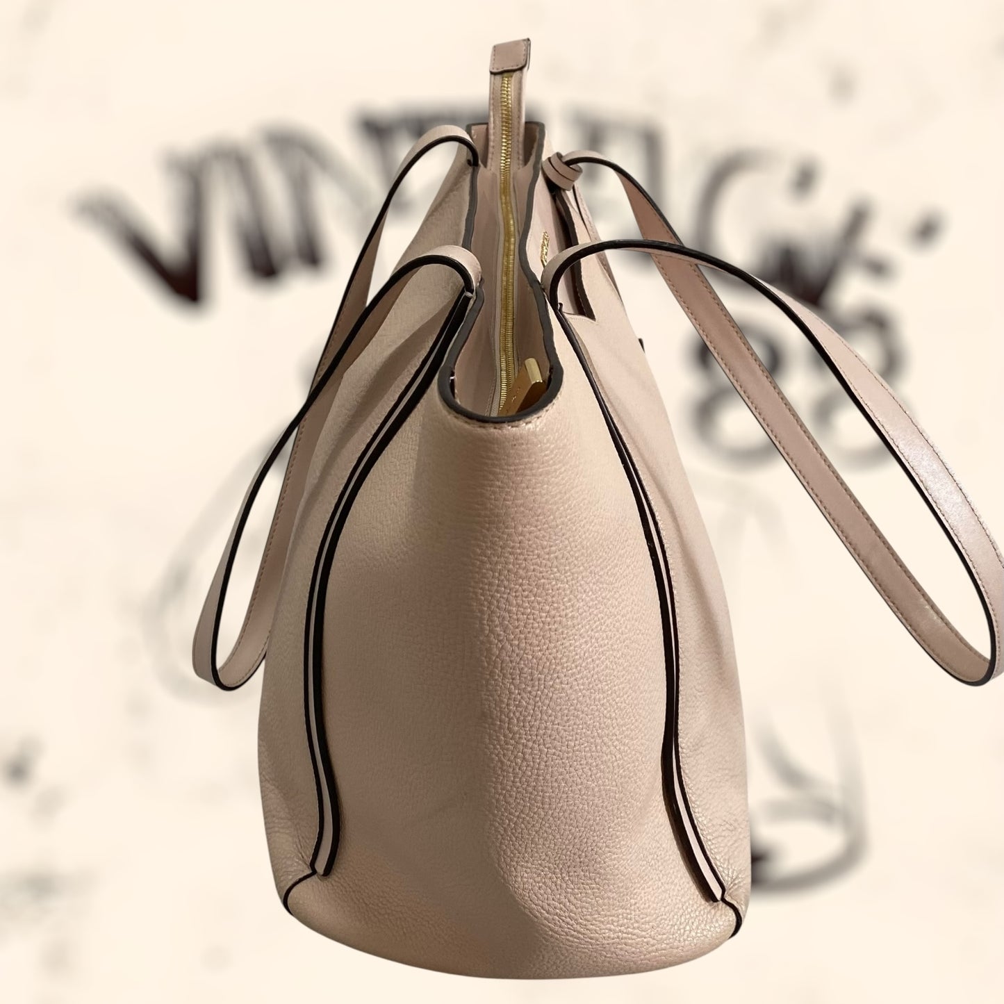 Bolso Michael Kors rosa de piel vintage