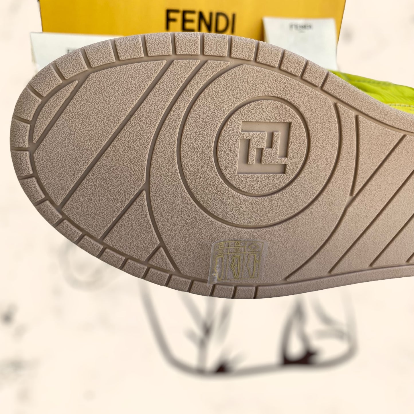 Zapatillas Fendi Nylon Math High “Nuevas”