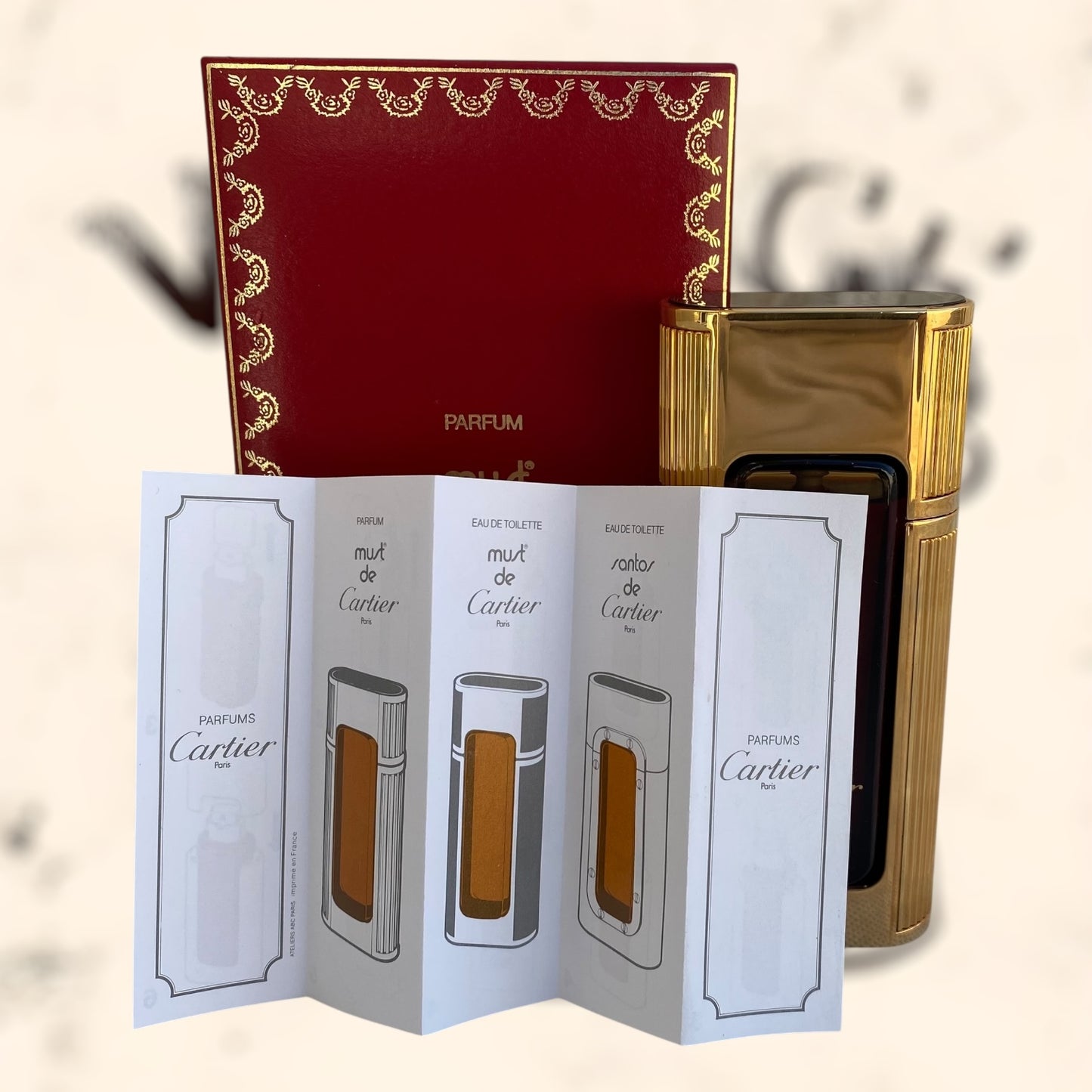 Perfume Must de Cartier 50ml vintage