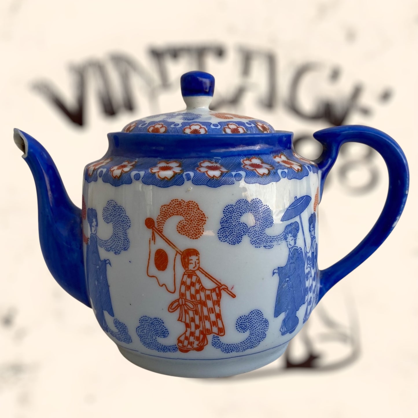 Piezas de porcelana Japonesa antiguas