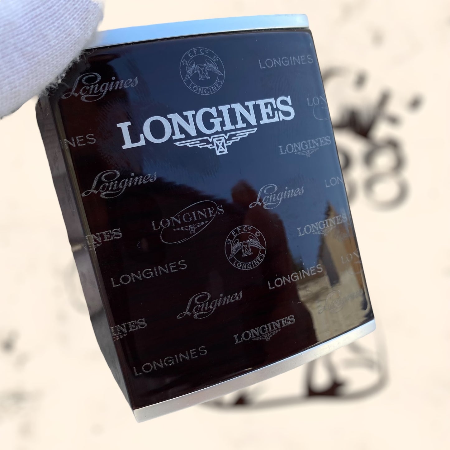 Expositor de reloj Suizo Longines vintage