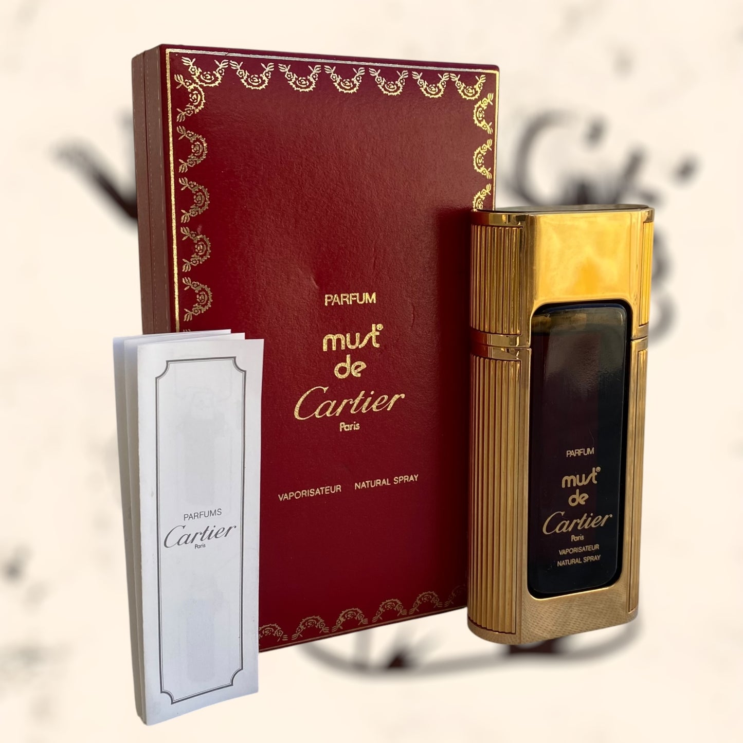 Perfume Must de Cartier 50ml vintage