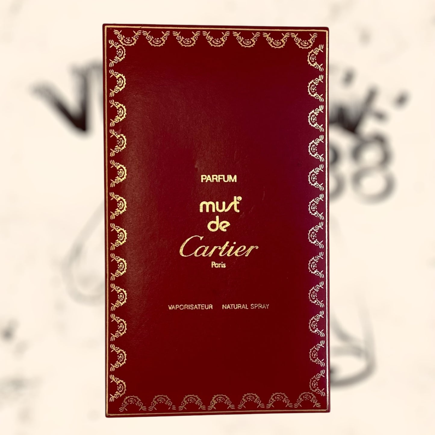 Perfume Must de Cartier 50ml vintage