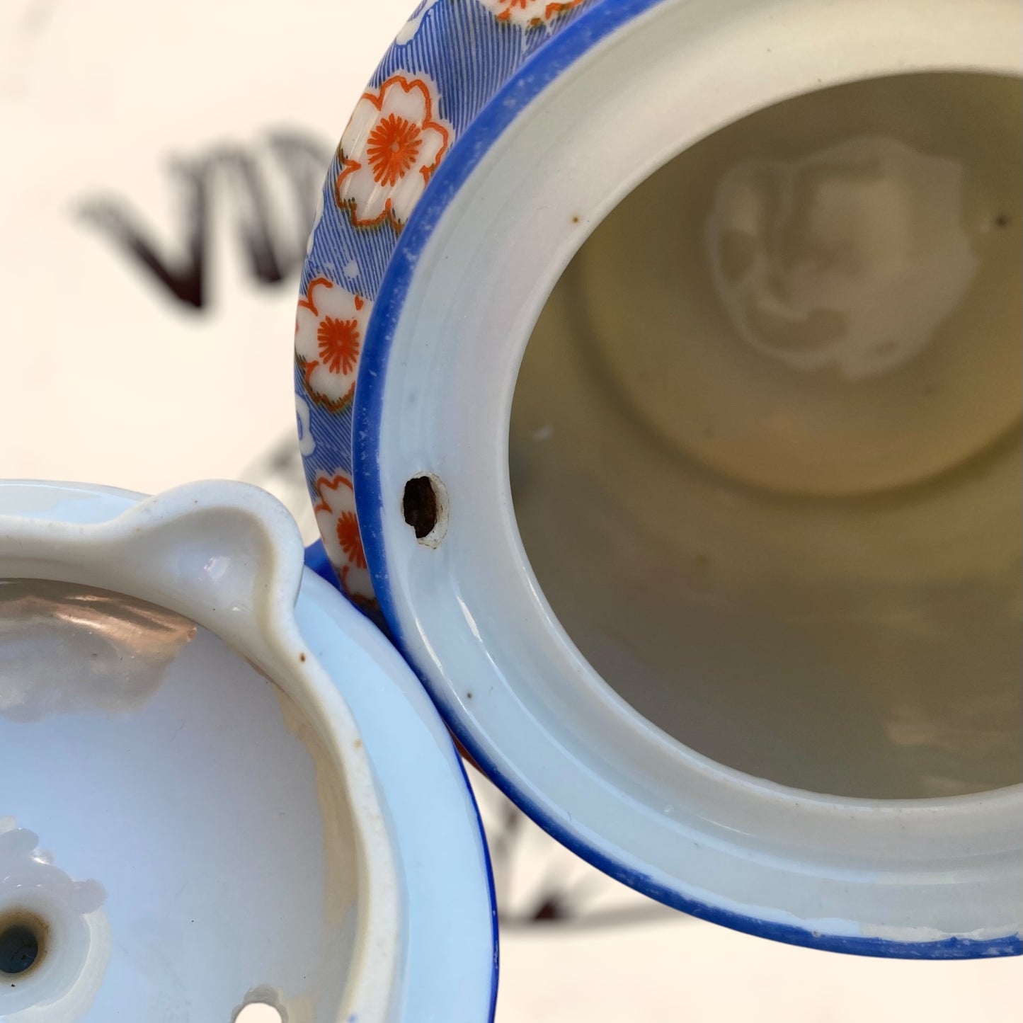 Piezas de porcelana Japonesa antiguas