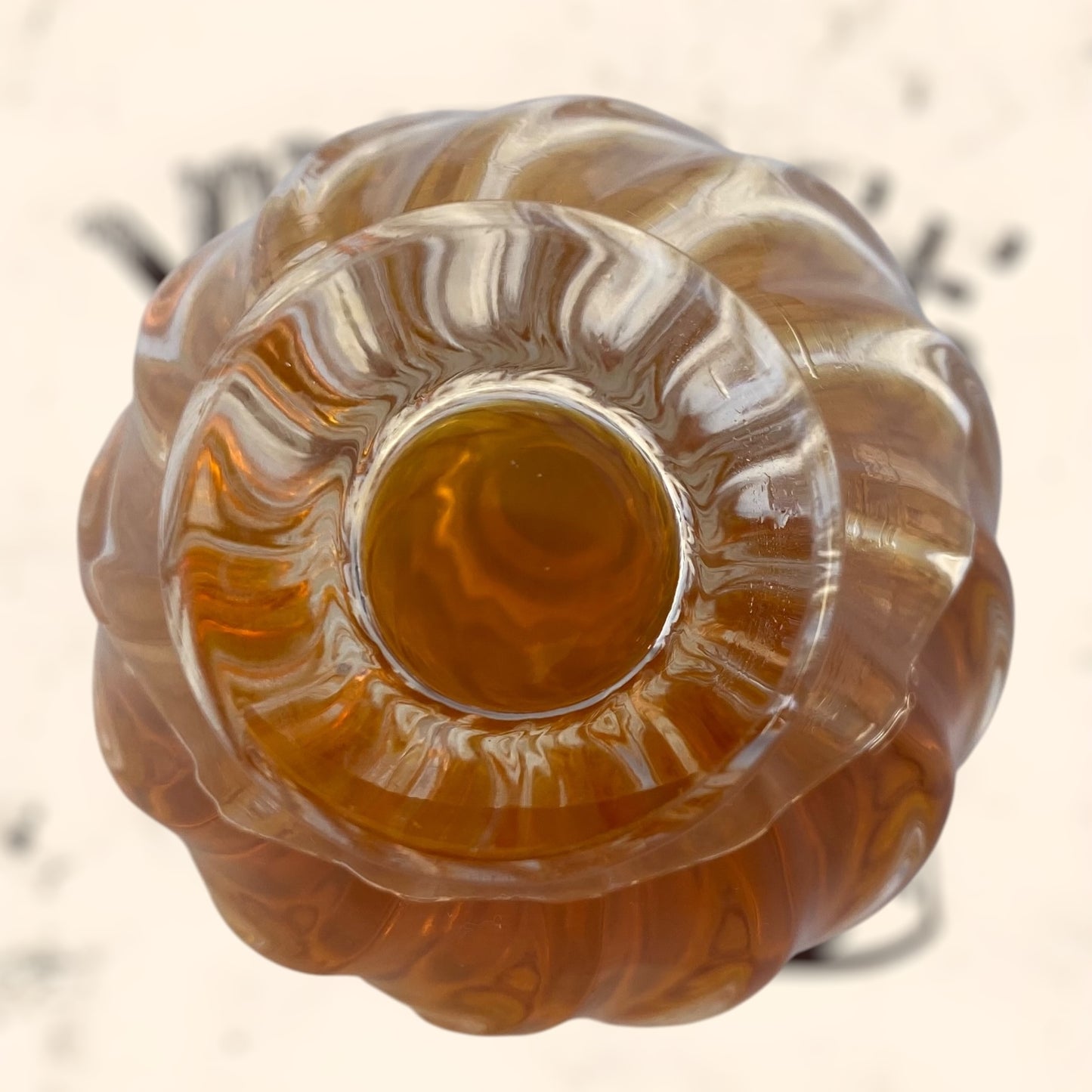 Frasco de perfume L’ Air Temp de Nina Ricci diseñado por Marc Lalique antiguo