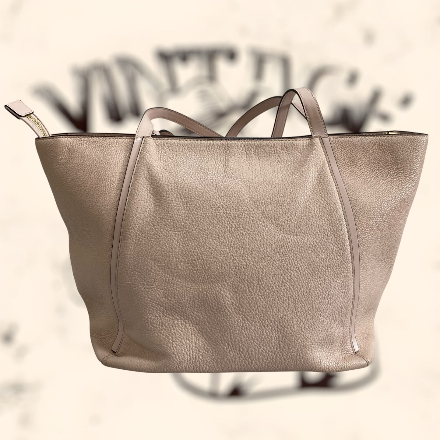 Bolso Michael Kors rosa de piel vintage