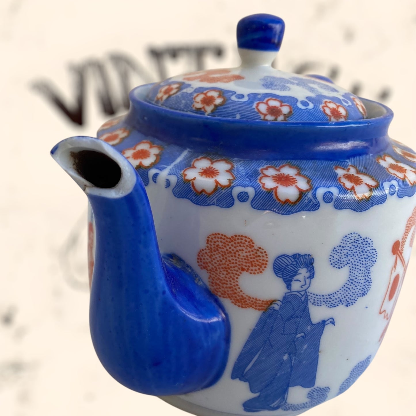 Piezas de porcelana Japonesa antiguas