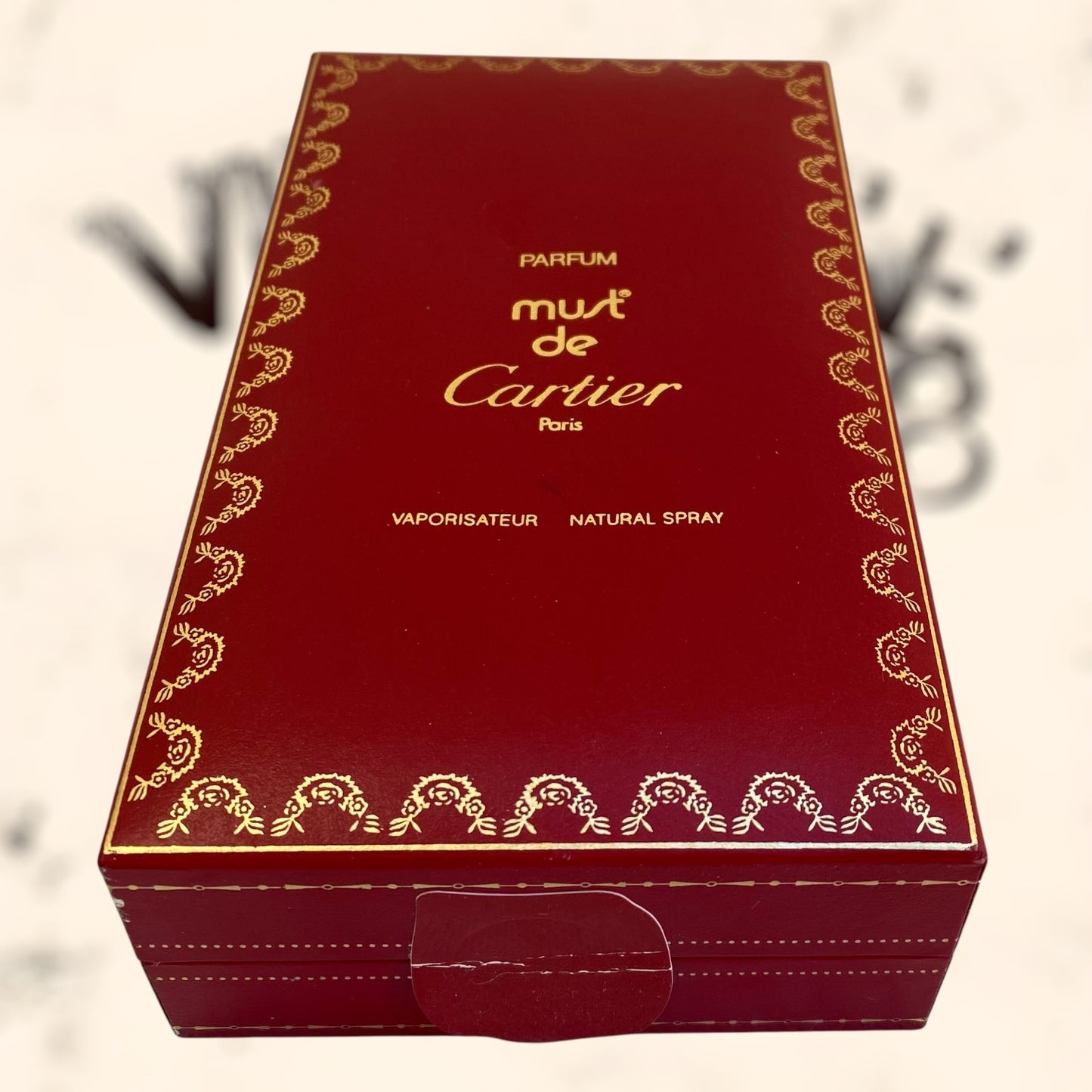 Perfume Must de Cartier 50ml vintage