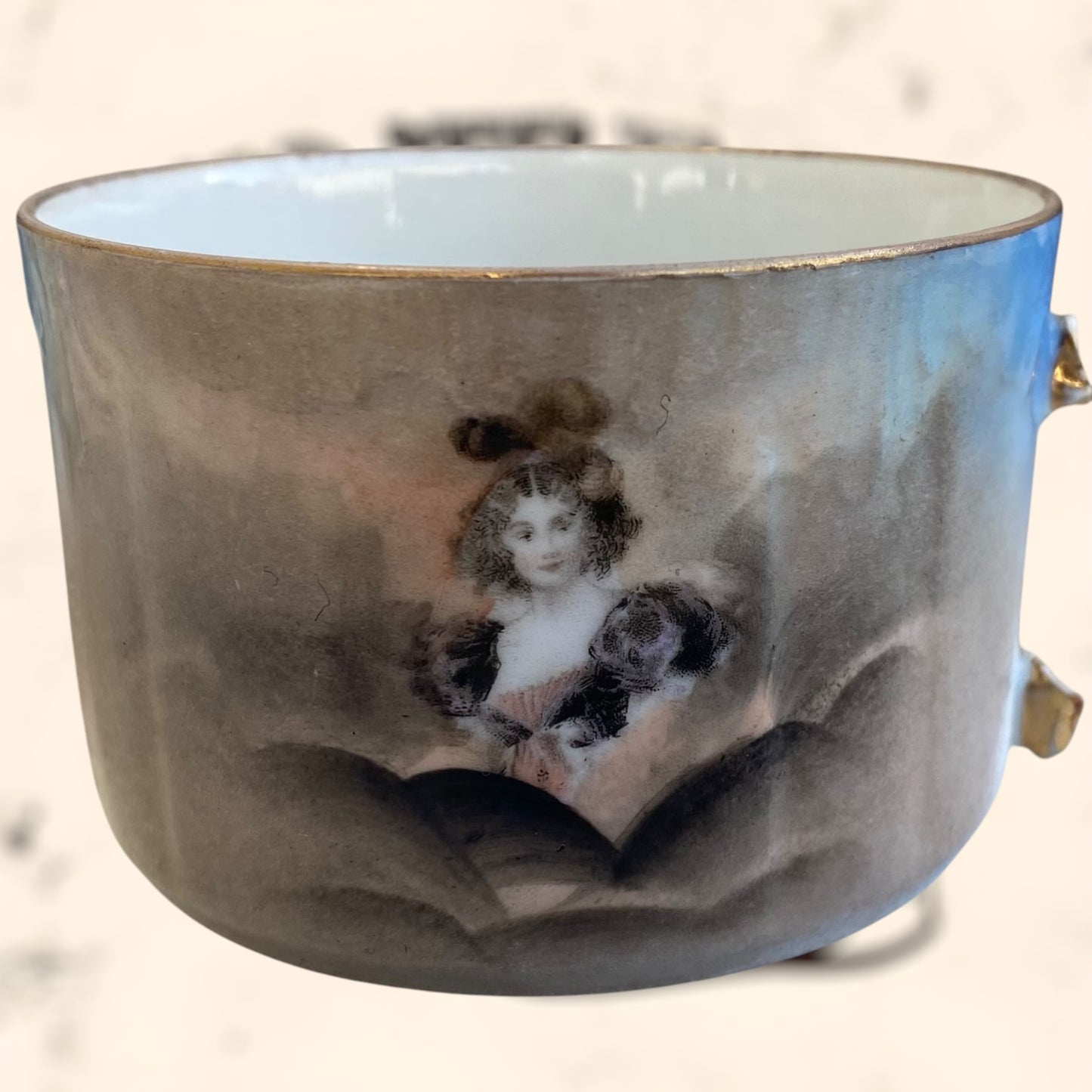 Juego de Té de porcelana Limoges (Albert Pillivuyt) S. XIX