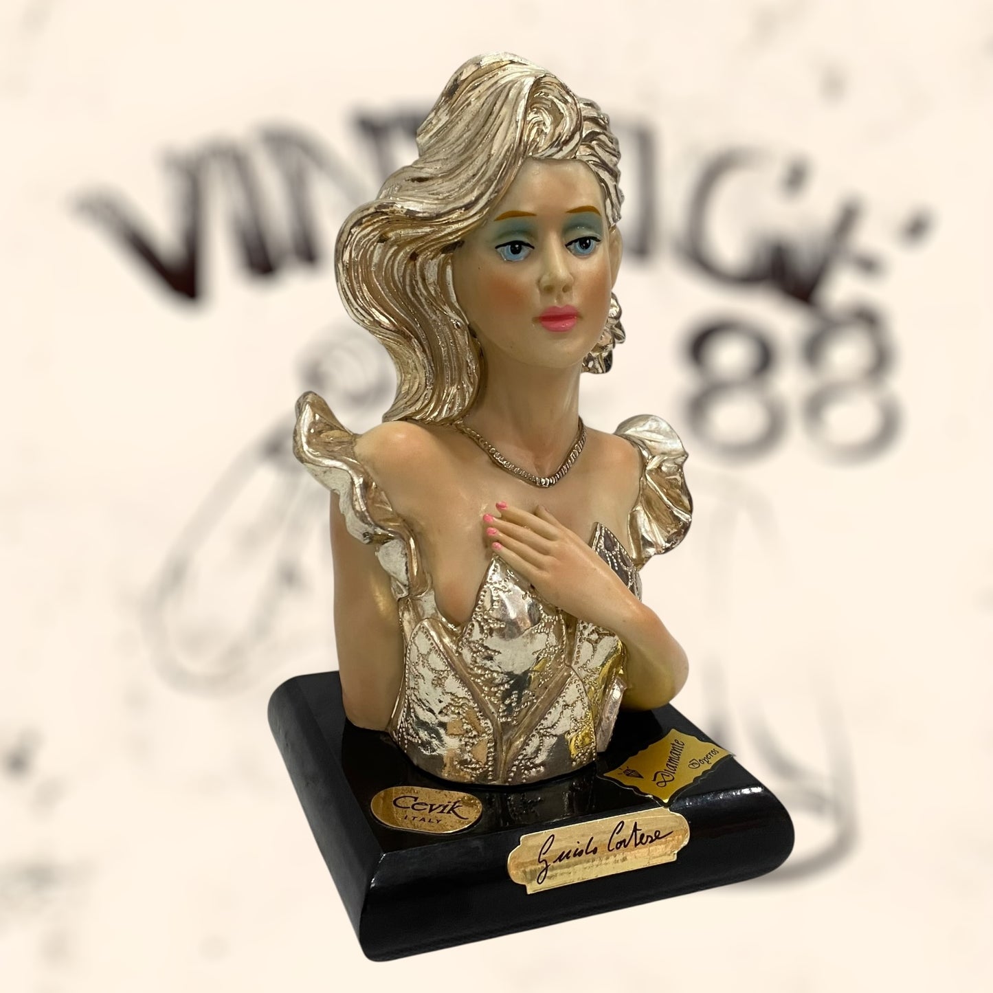 Figura Cevik de Guido Cortese Italiana vintage