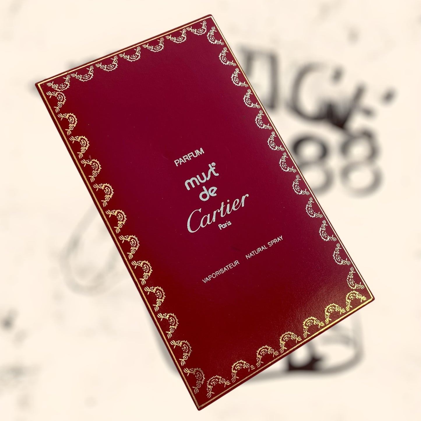 Perfume Must de Cartier 50ml vintage