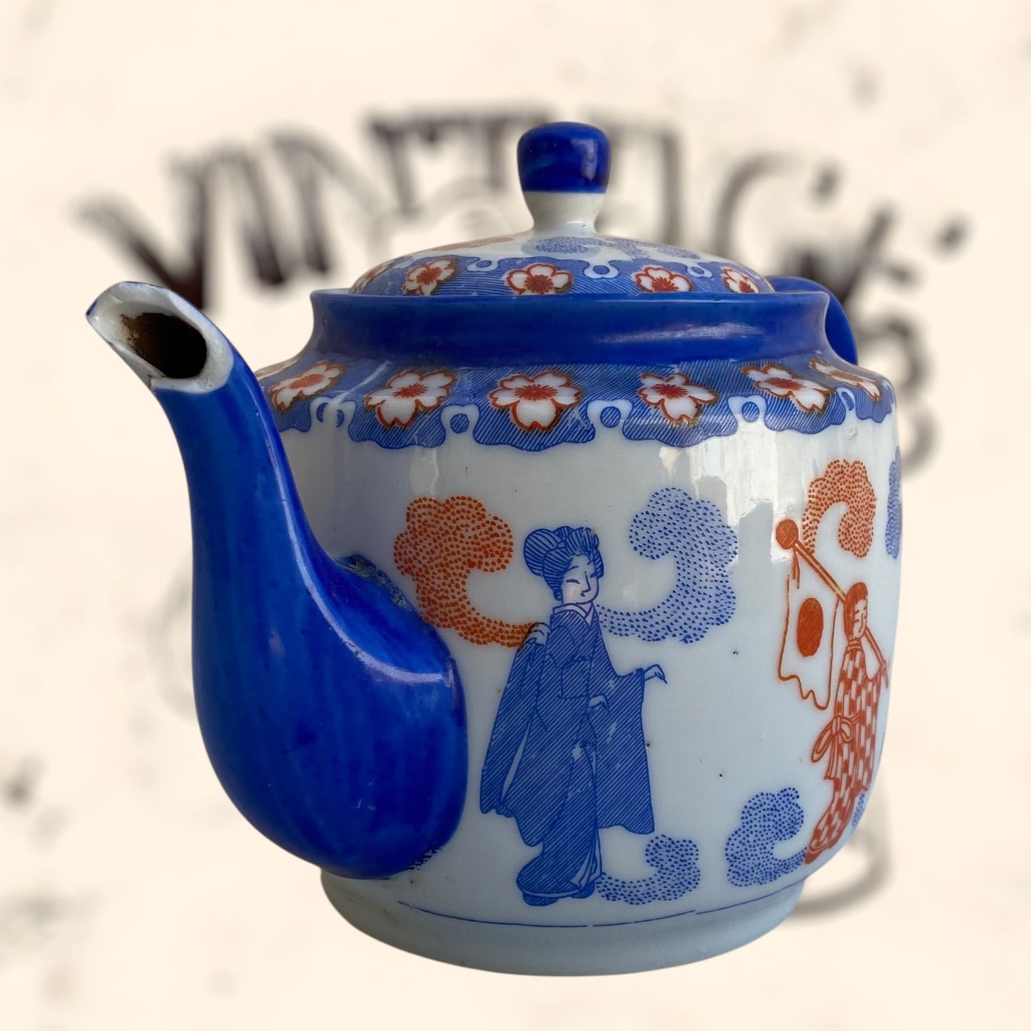 Piezas de porcelana Japonesa antiguas