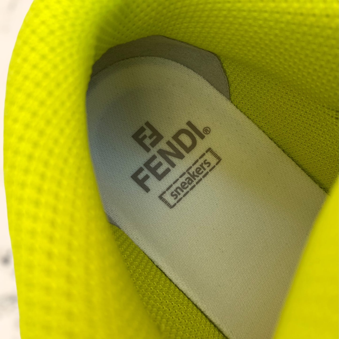 Zapatillas Fendi Nylon Math High “Nuevas”