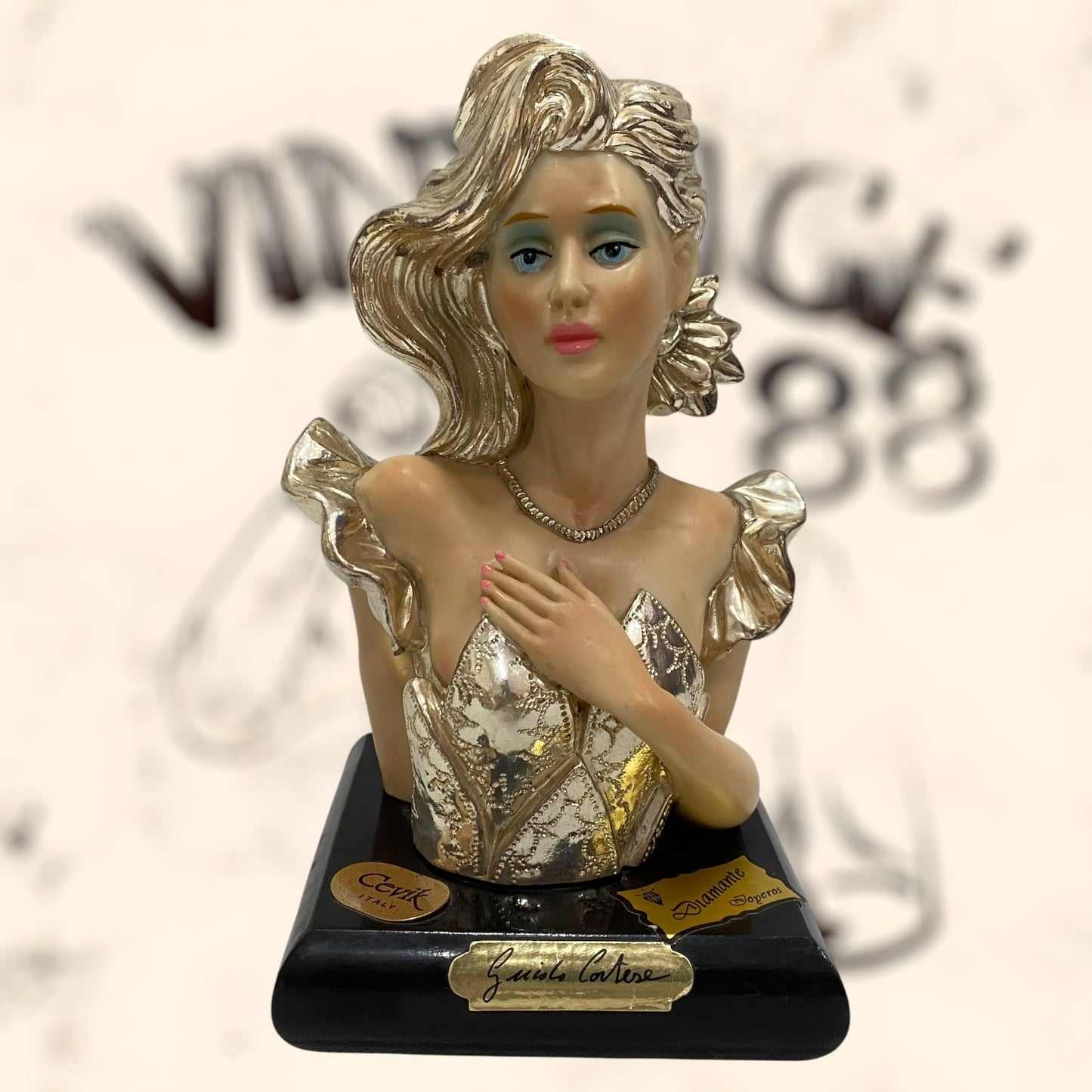 Figura Cevik de Guido Cortese Italiana vintage