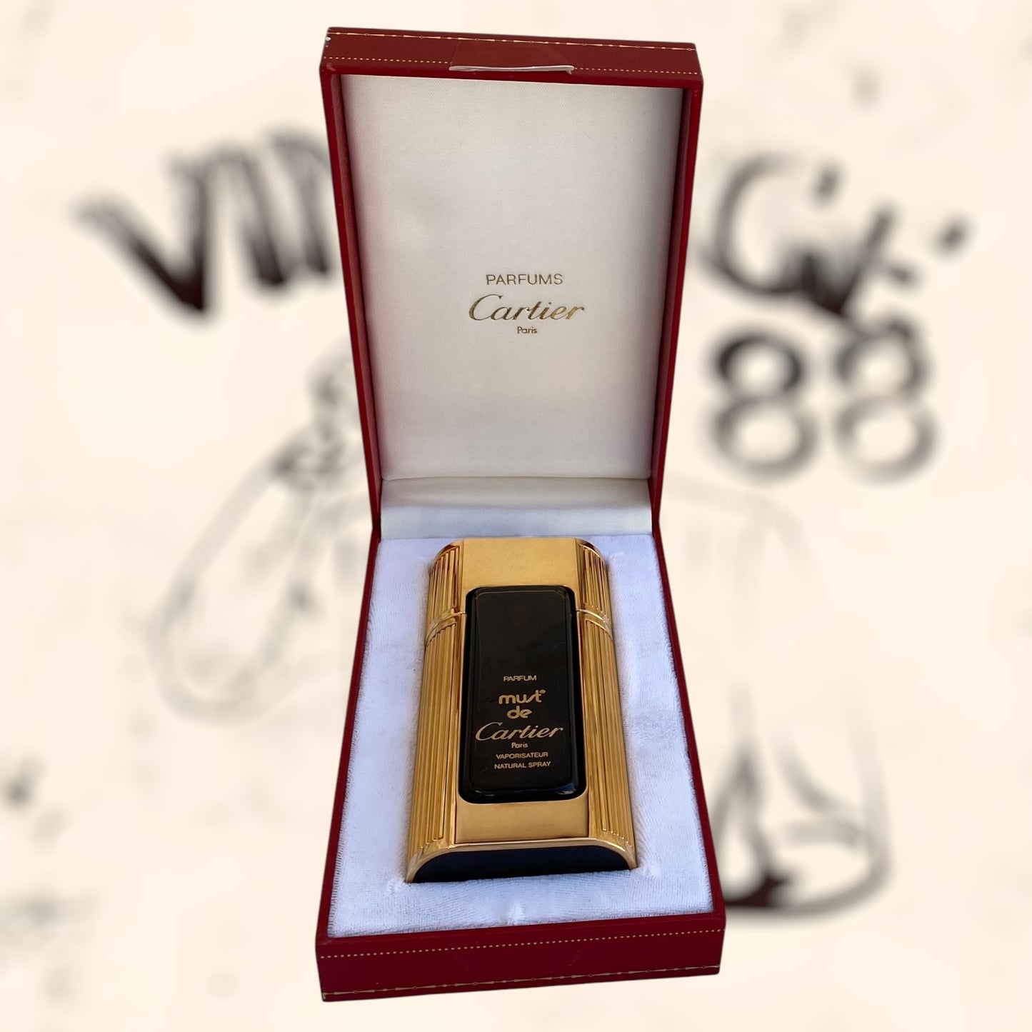 Perfume Must de Cartier 50ml vintage