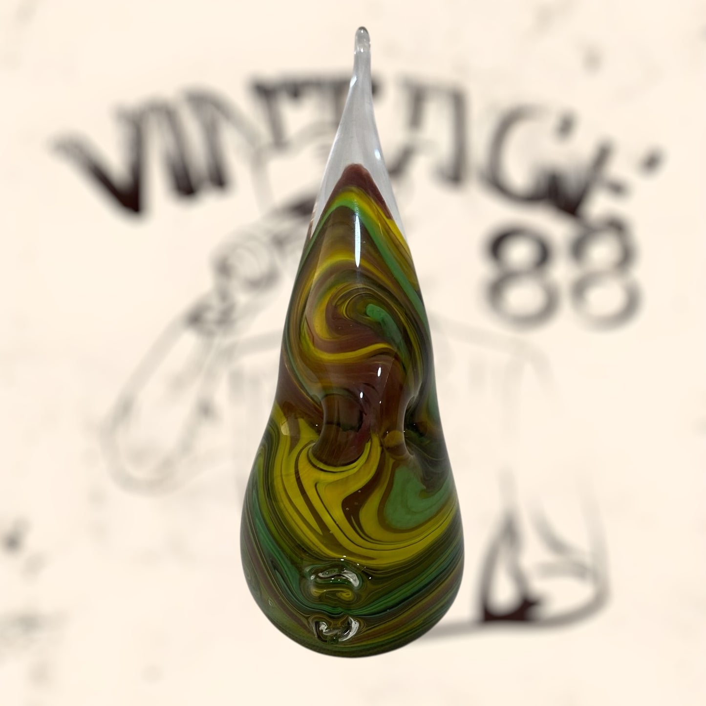 Pez de cristal Murano firmado