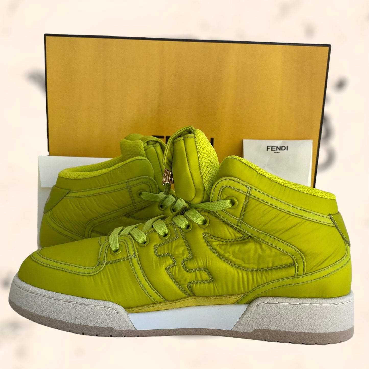 Zapatillas Fendi Nylon Math High “Nuevas”