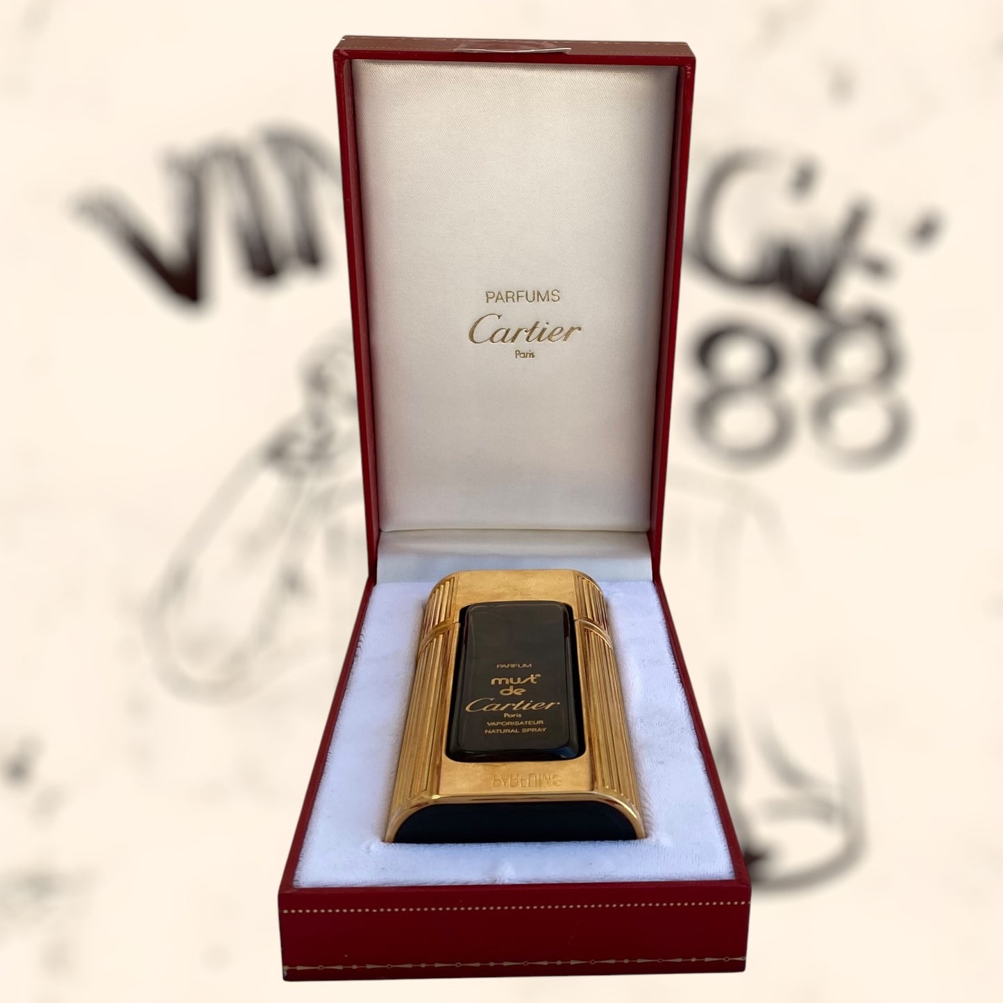 Perfume Must de Cartier 50ml vintage
