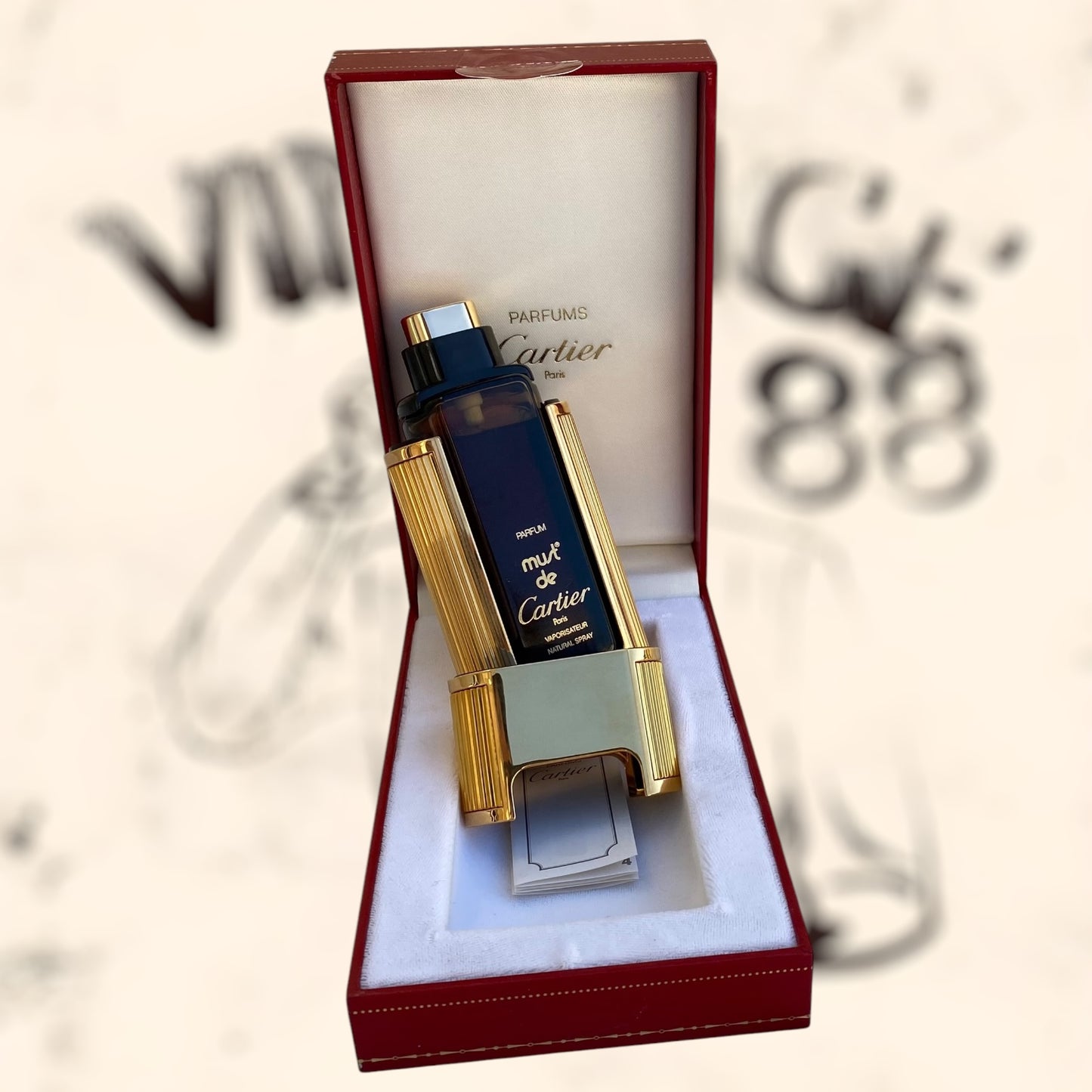Perfume Must de Cartier 50ml vintage