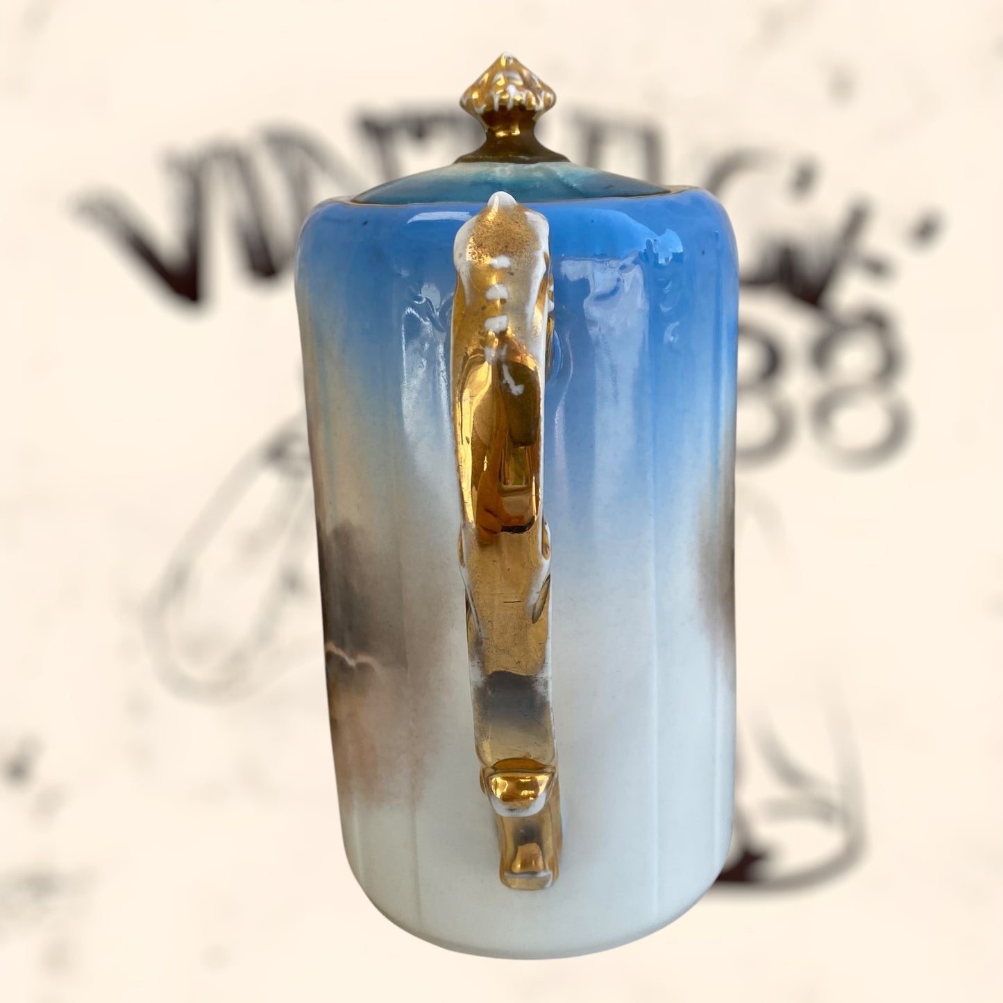 Juego de Té de porcelana Limoges (Albert Pillivuyt) S. XIX