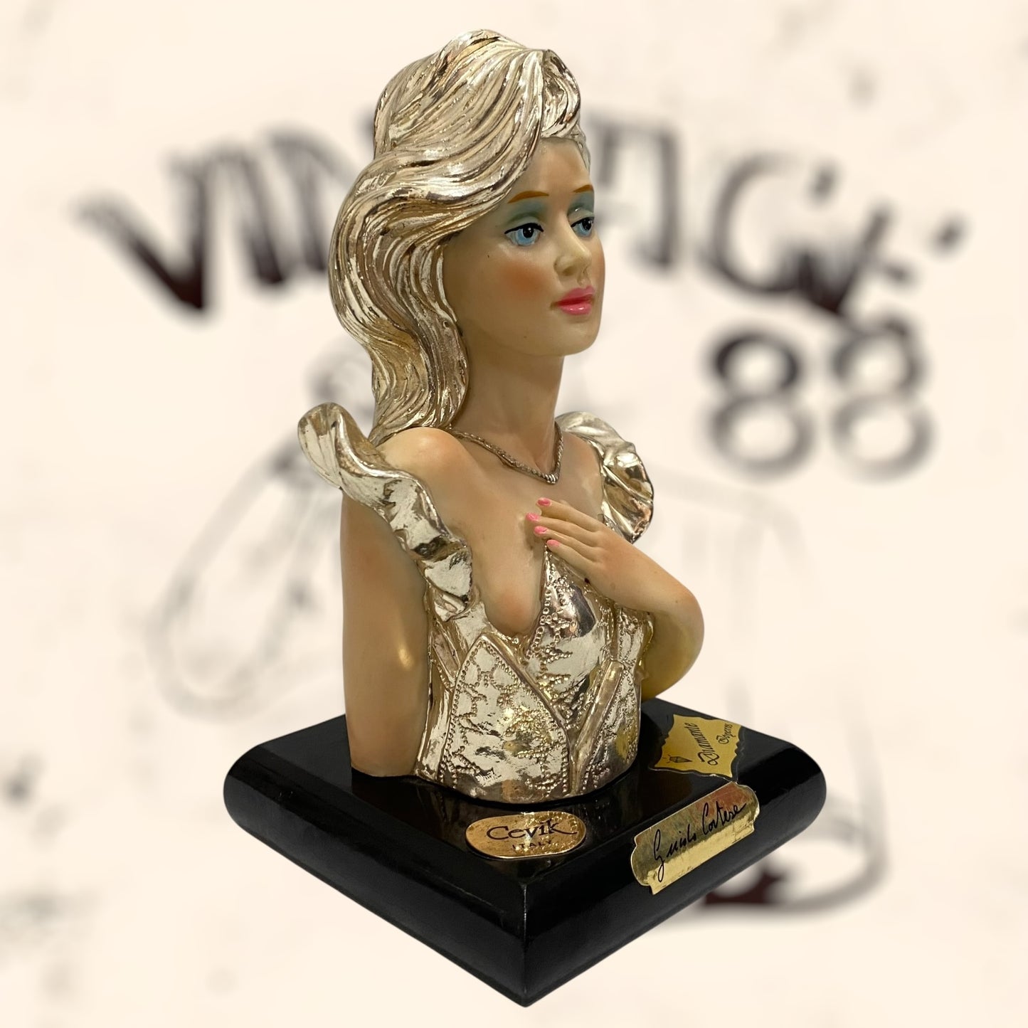 Figura Cevik de Guido Cortese Italiana vintage