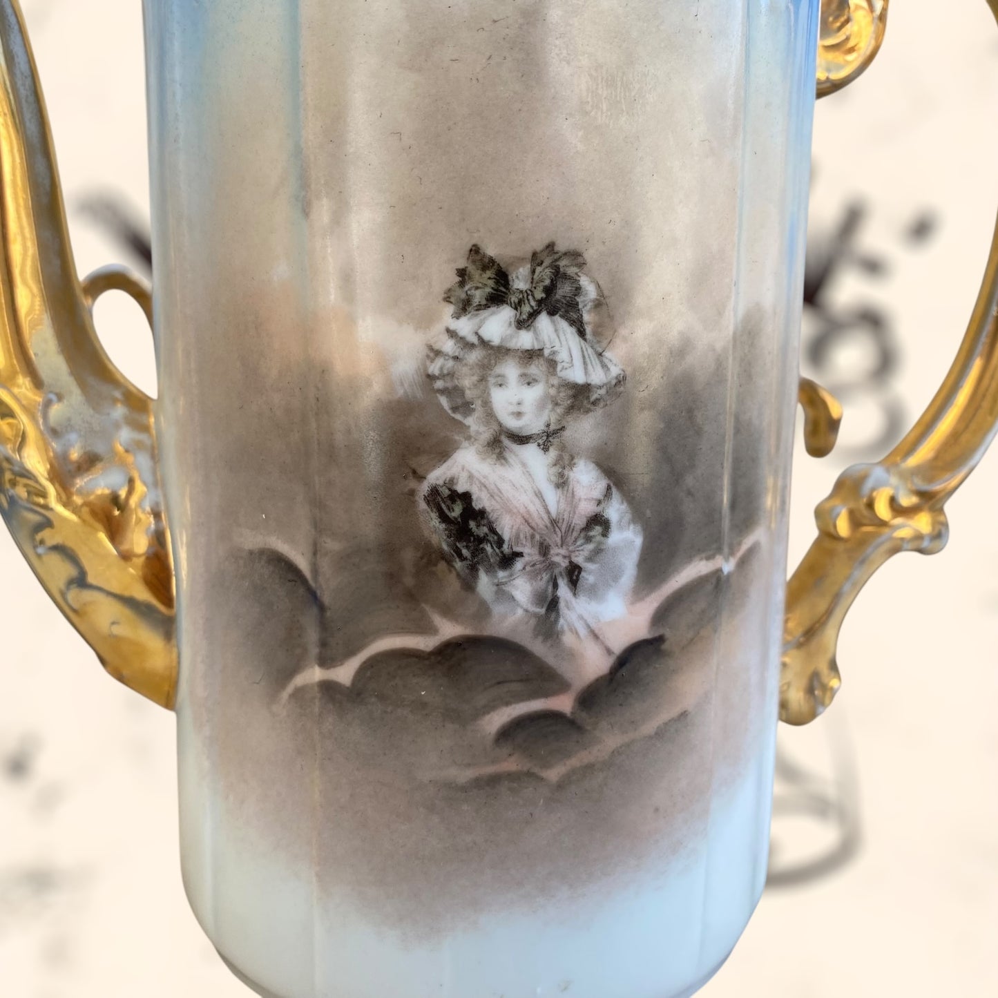 Juego de Té de porcelana Limoges (Albert Pillivuyt) S. XIX